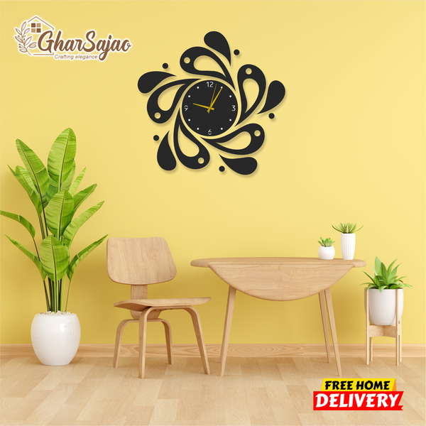 New Style DIY Large Clock- Wooden