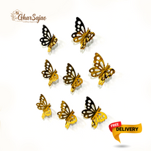 3D Acrylic Butterflies Art