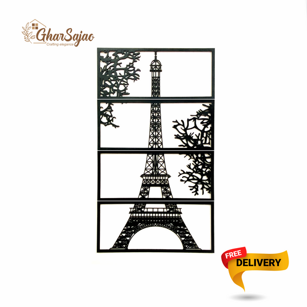 Eiffel Tower Front View MDF