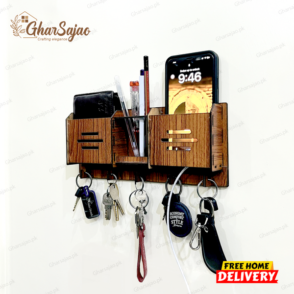 4. Key Hangers & Mobile Charging Holder